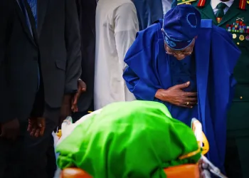 PRESIDENT TINUBU, VP SHETTIMA, DIGNITARIES BID FAREWELL AS FORMER PRESIDENT BUHARI LAID TO REST IN DAURA