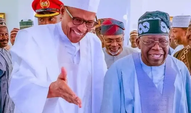 THANK YOU BUHARI, NIGERIA WILL REMEMBER YOU – TINUBU
