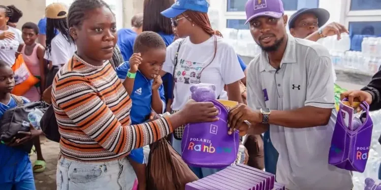 Polaris Bank Empowers, Impact over 3000 Youths in Ajegunle Community at 2025 Maracana Children’s Fest