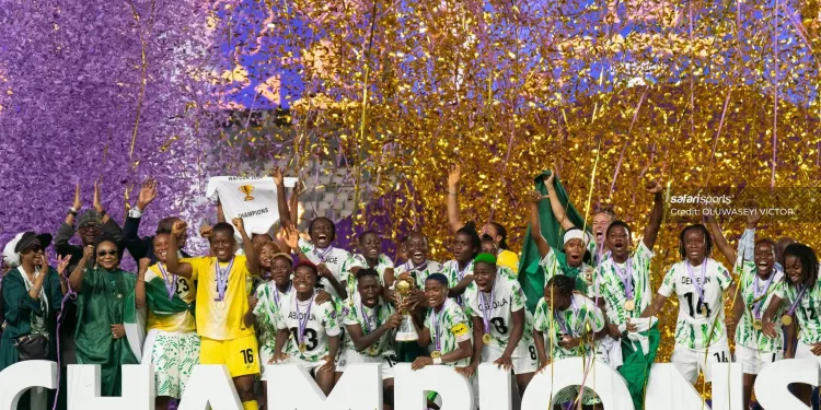 ‘SAFE JOURNEY HOME’,  I LOOK FORWARD TO RECEIVING THE TROPHY IN ABUJA, TINUBU TELLS WAFCON CHAMPIONS