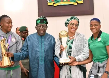 TINUBU CONFERS NATIONAL HONOUR ON WAFCON-WINNING SUPER FALCONS, CASH REWARDS, HOUSING