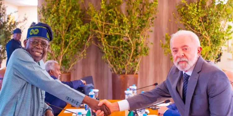 WE’RE REMOVING ALL BOTTLENECKS TO IMPROVE FOOD  PRODUCTION IN NIGERIA, SAYS TINUBU TO BRAZILIAN LEADER