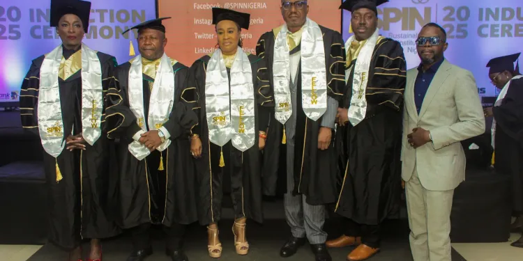 Sustainability Professionals Institute of Nigeria (SPIN) Inducts 96 New Members, Honors Former Airtel Boss, Ogunsanya at 5th Induction Ceremony