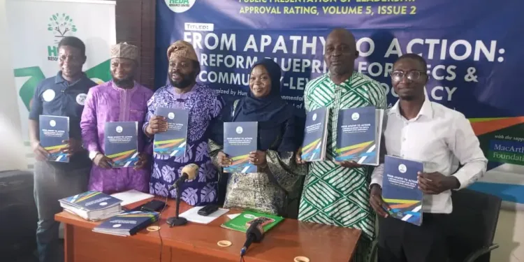 HEDA Unveils Leadership Approval Rating on SIECs, Urges Urgent Reforms to Restore Trust in Grassroots Democracy