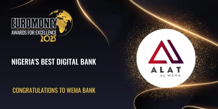 Wema Bank’s Digital Bank, ALAT, Emerges Nigeria’s Best Digital Bank at Euromoney Awards 2025