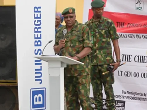 Julius Berger Joins Forces with FRIN, NCF to Plant 20,000 Trees at FCT Army Cantonment
