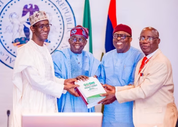 TINUBU RECEIVES OGONI DIALOGUE REPORT, AWARDS POSTHUMOUS HONOURS TO OGONI FOUR