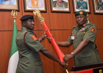 MAJOR GENERAL WAIDI SHAIBU TAKES OVER AS 25TH CHIEF OF ARMY STAFF